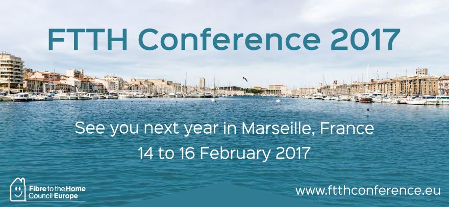 FTTH Conference MARSEILLE Banner